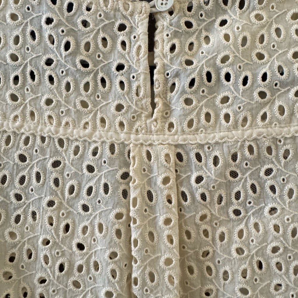 Sea New York Cream Eyelet Blouse - Picture 5 of 7